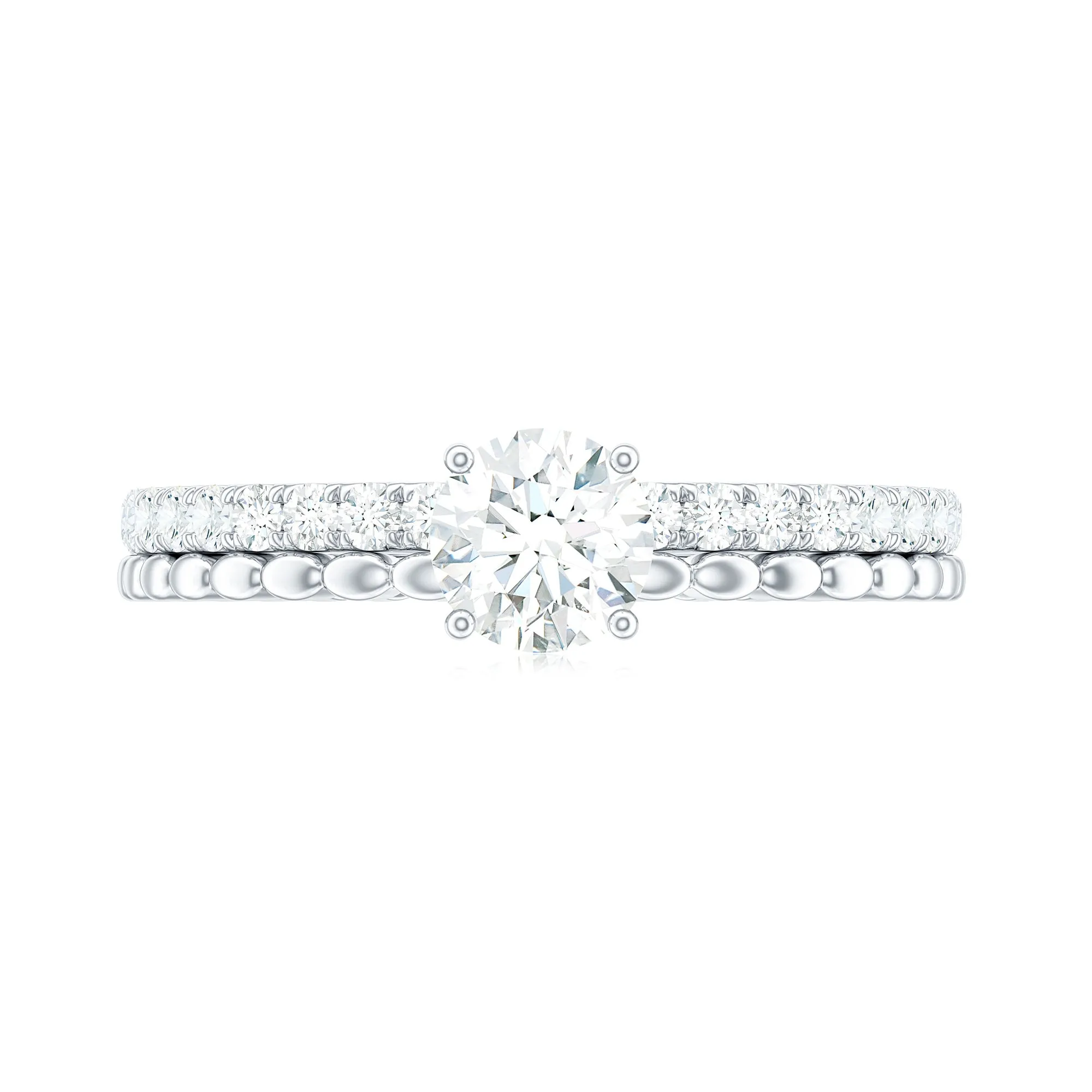 1.50 CT Certified Zircon Solitaire Engagement Ring