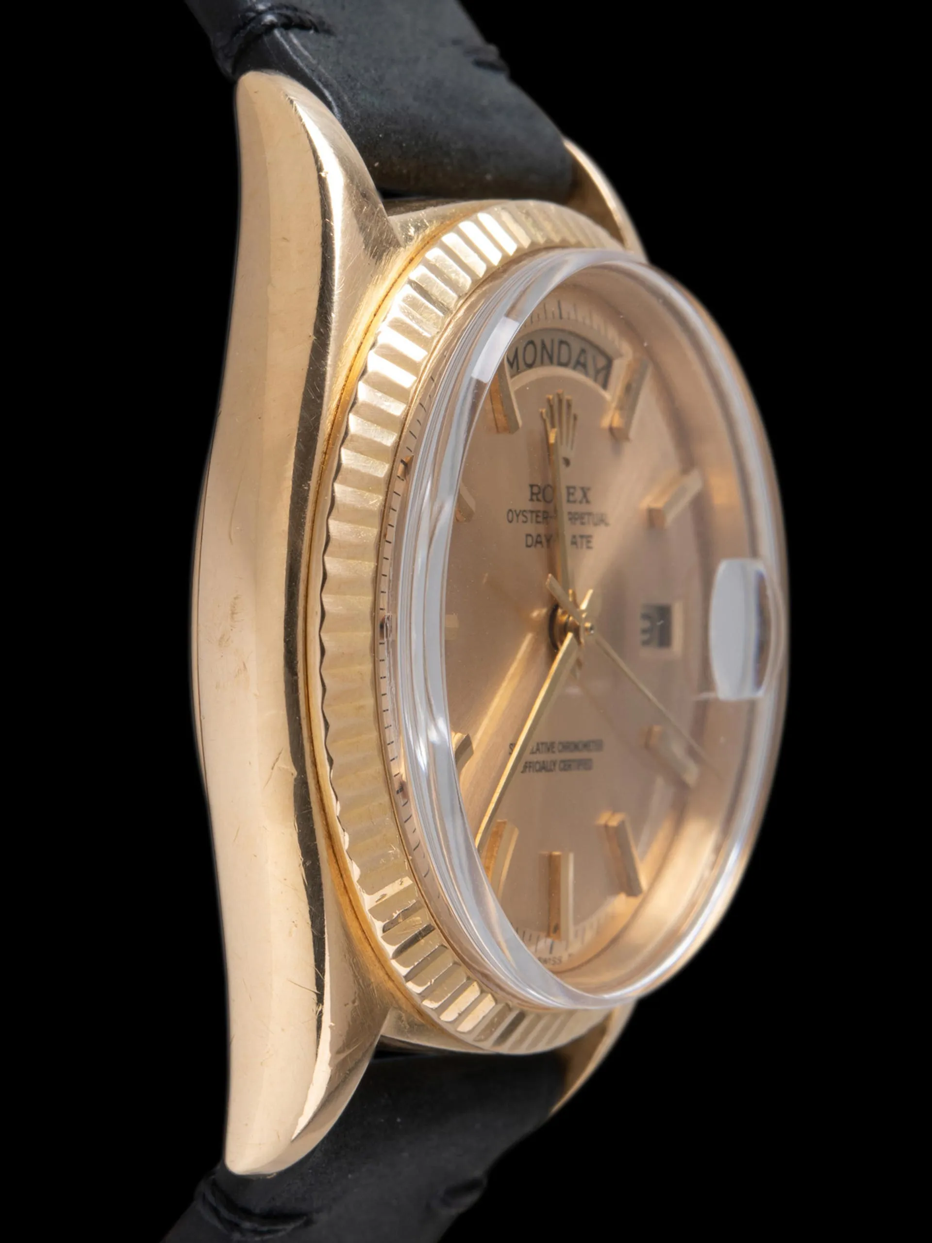 1964 Rolex Day-Date 18K YG (Ref. 1803) Non-Luminous Champagne Dial