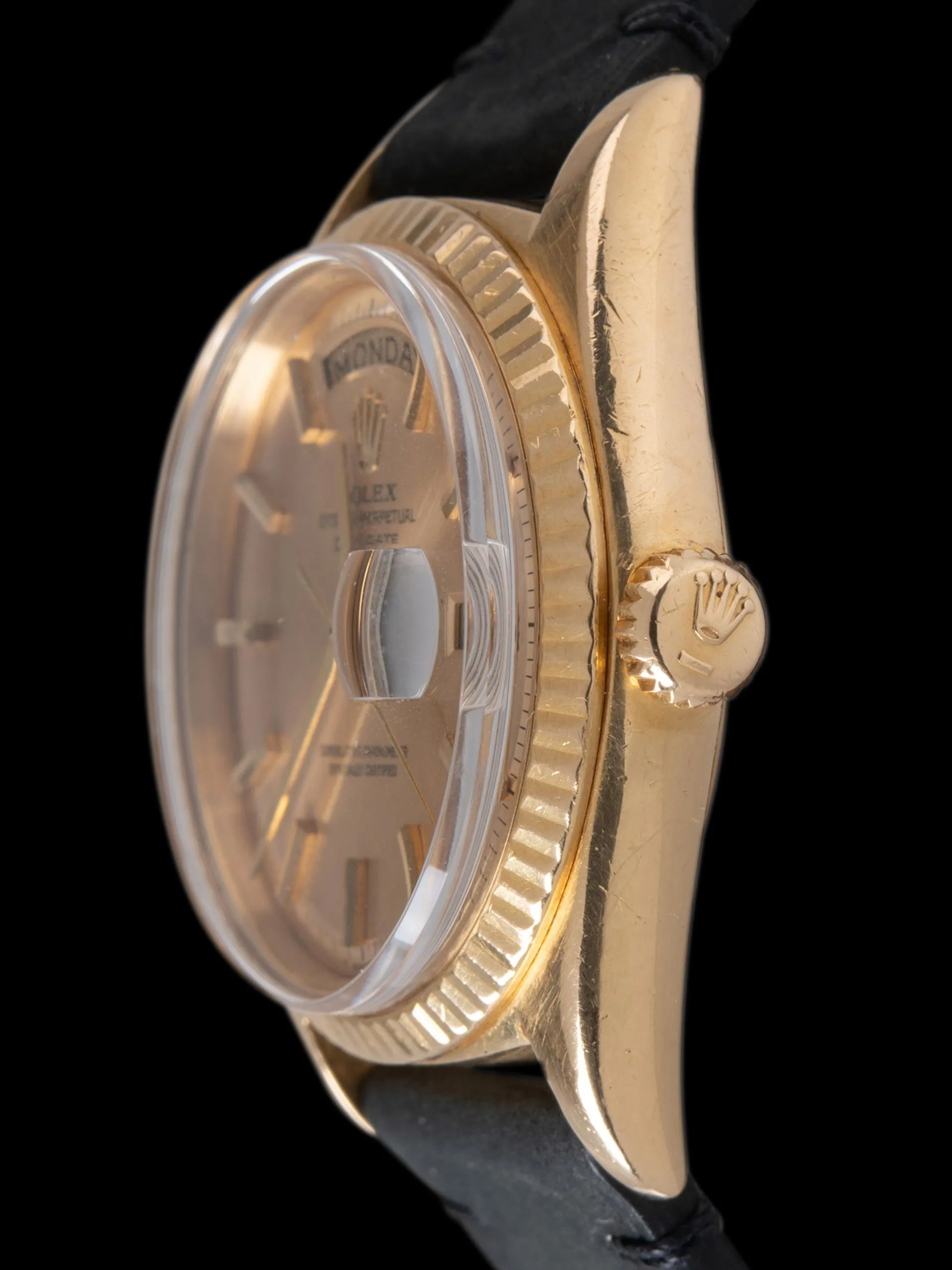 1964 Rolex Day-Date 18K YG (Ref. 1803) Non-Luminous Champagne Dial