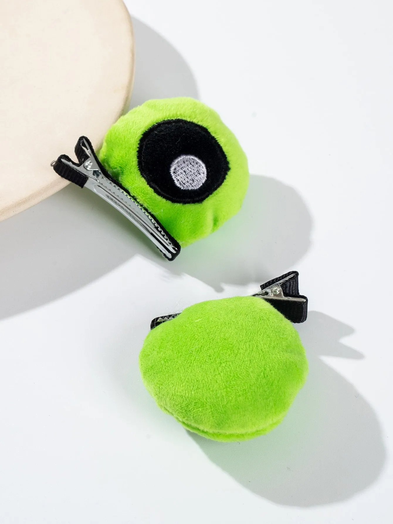 1pair Funny Frog Eye Hair Clip for Women Barrette Styling Hair Accessories