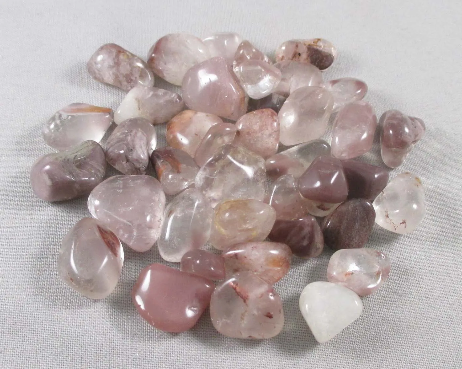 25% OFF!  Lithium Quartz Polished Stone (Small) 2pc T852