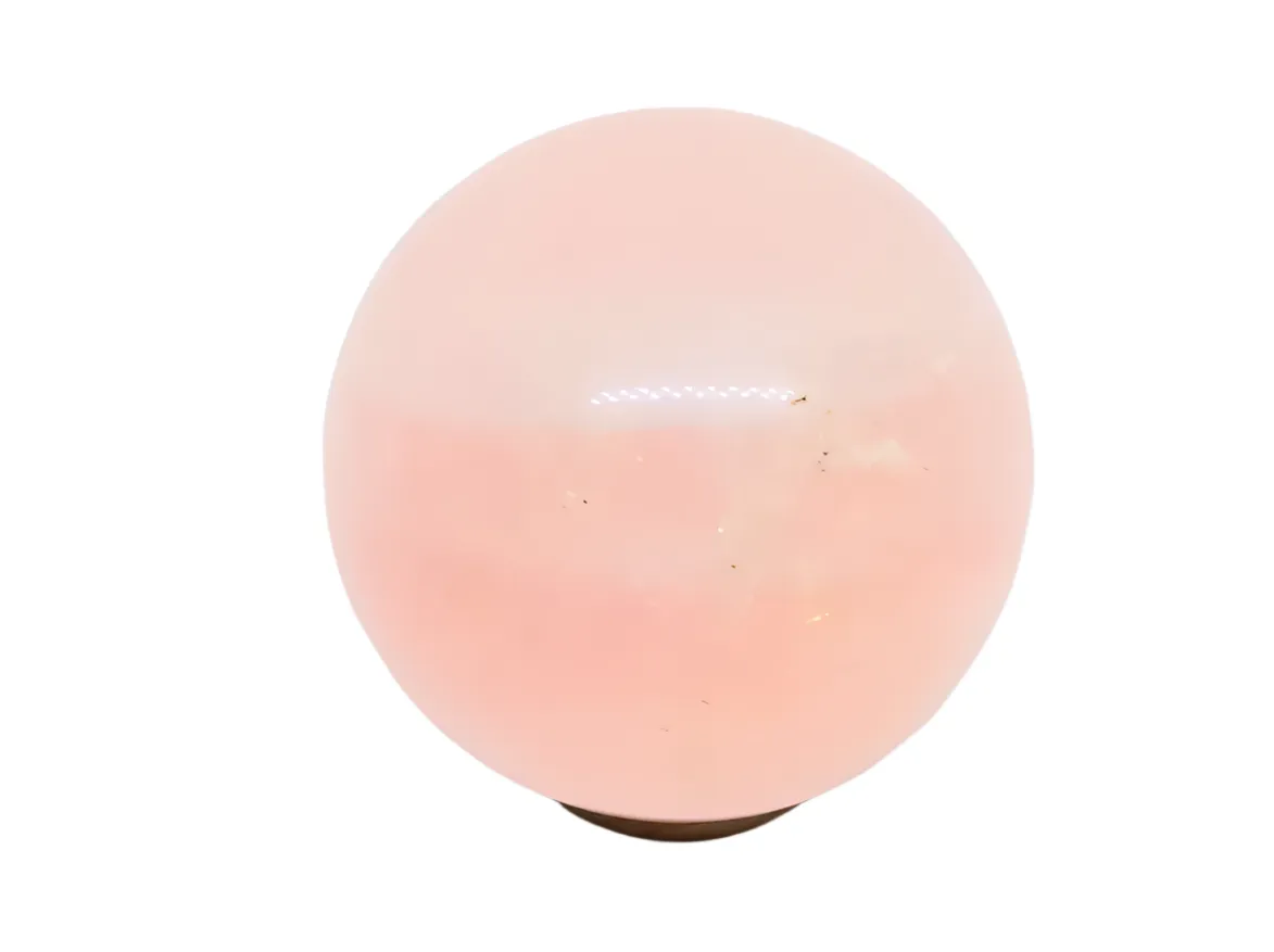 254G Star Rose Quartz Crystal Sphere