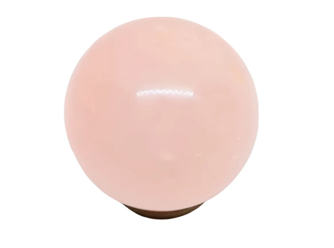 254G Star Rose Quartz Crystal Sphere