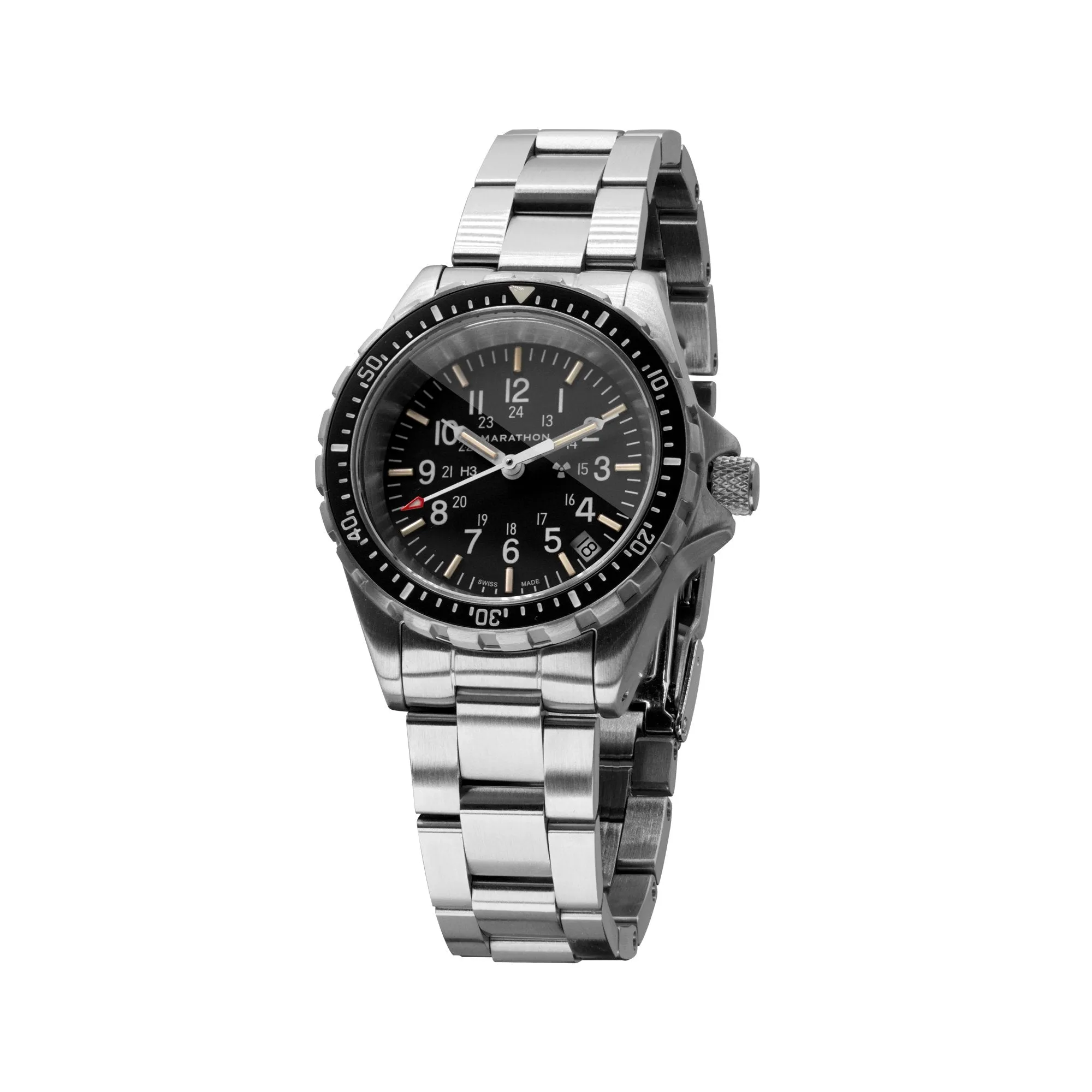 36mm Medium Diver's Quartz (MSAR Quartz) with Stainless Steel Bracelet