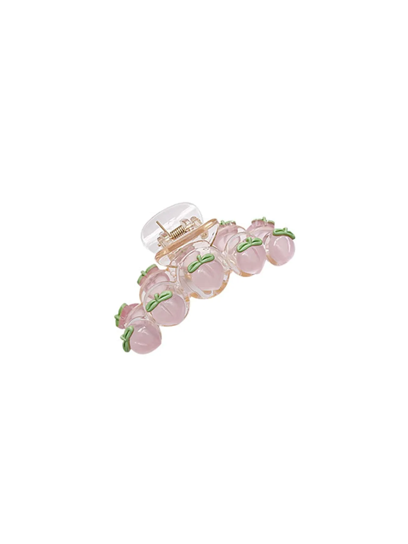 3pcs/Set Adorable Peach Shaped Hair Claw Clip for Women Barrette Styling Hair