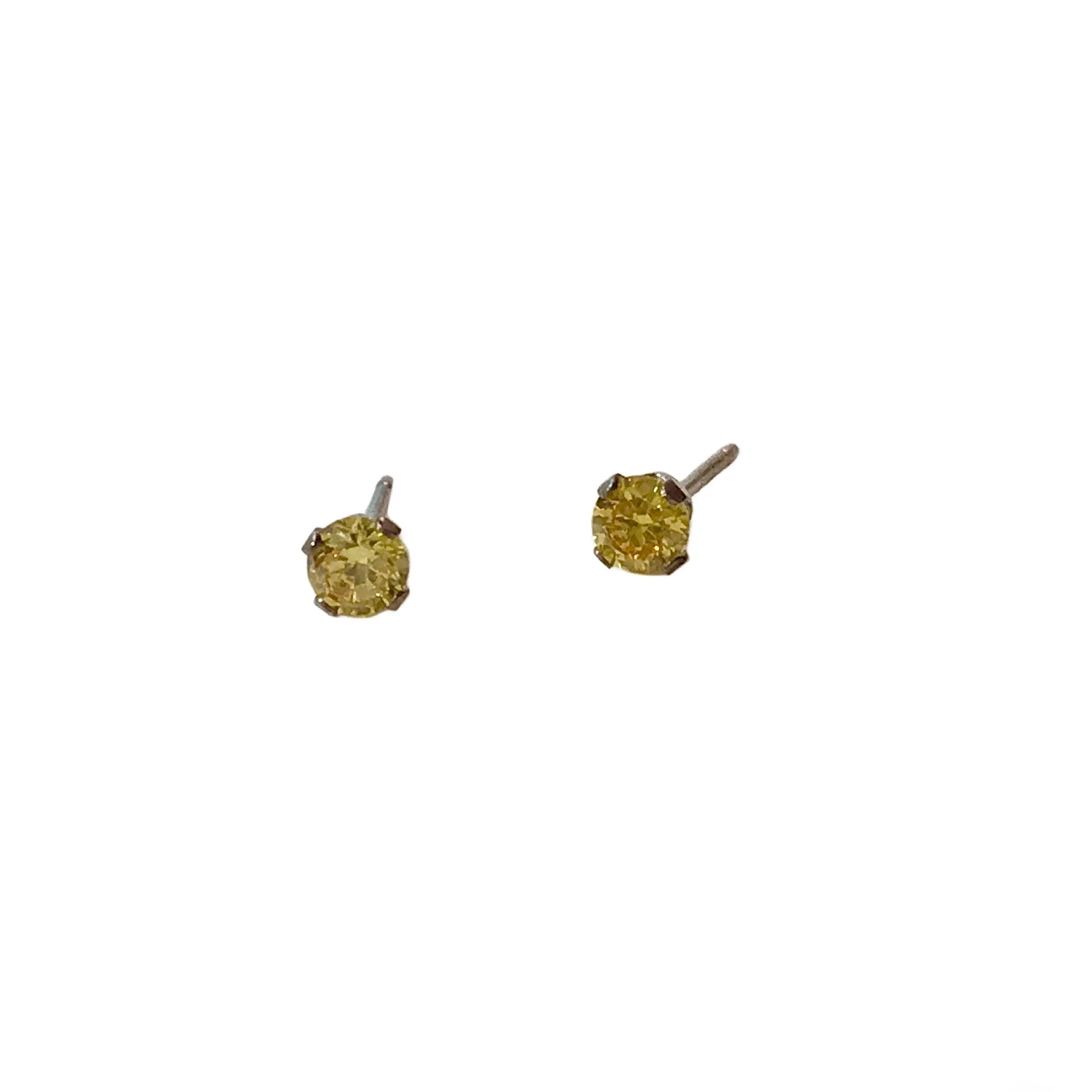 Amy Tiny Birthstone 2.5mm Studs