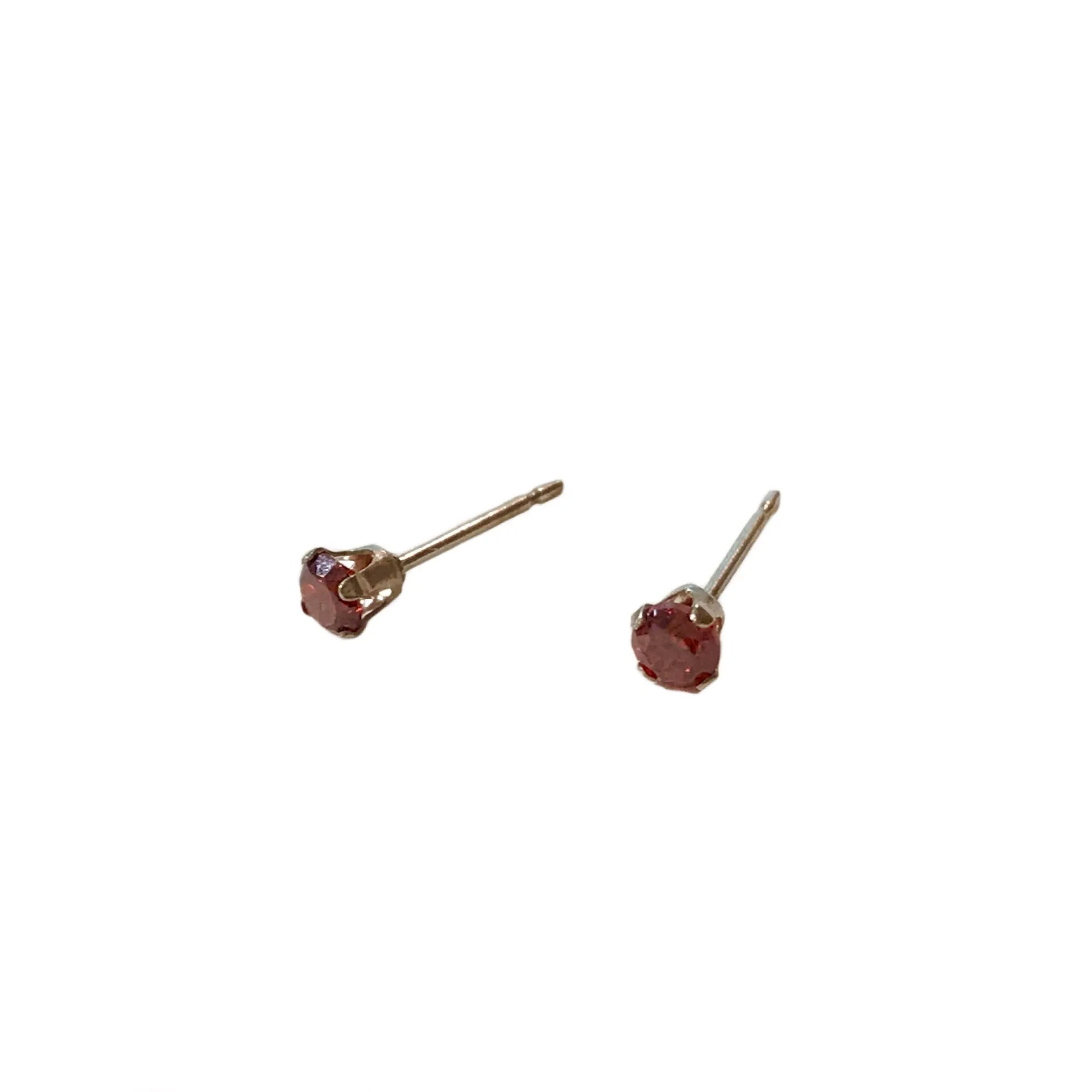 Amy Tiny Birthstone 2.5mm Studs