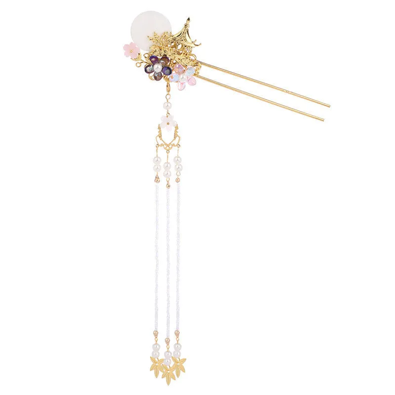 Ancient Costume Hairpin Accessories Tassel Walking Fairy Girl