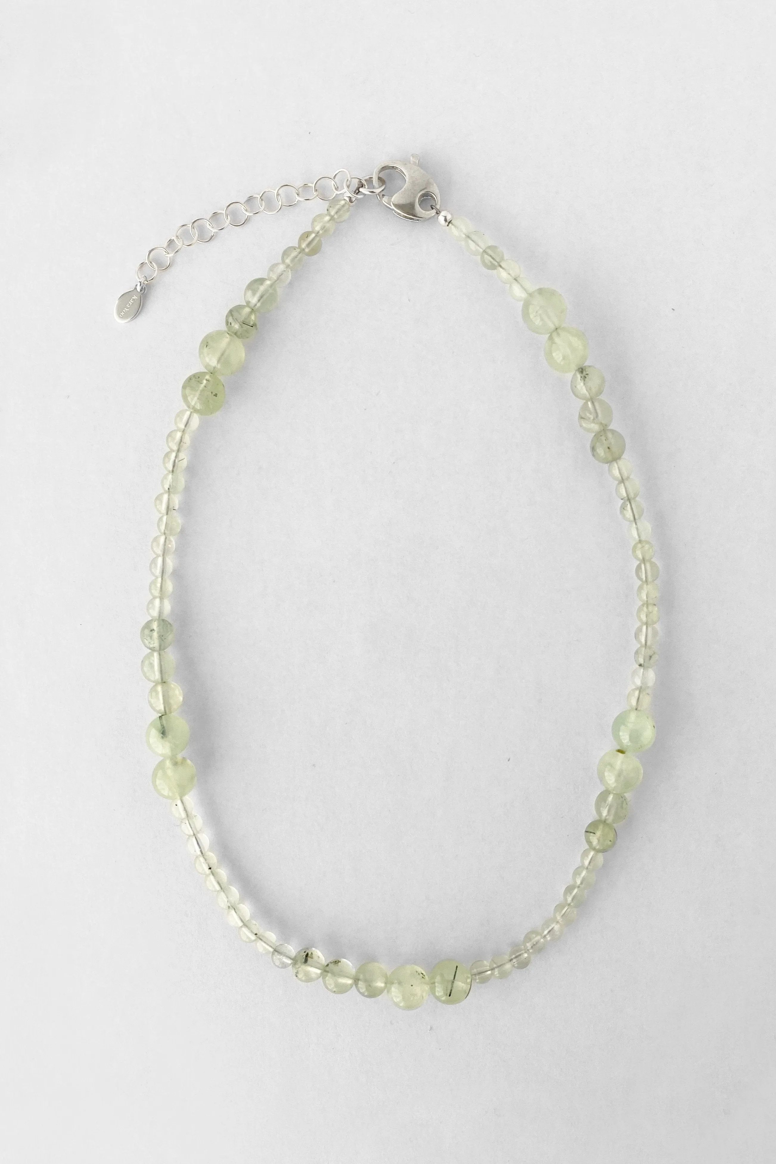 Avery Necklace - Prehnite