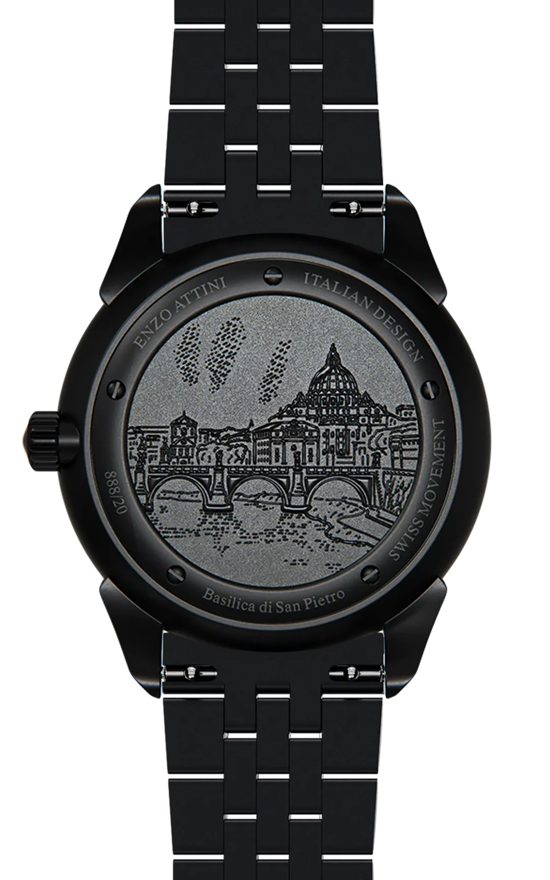 Basilica di San Pietro, Roma - President Bracelet / Swiss Movement.