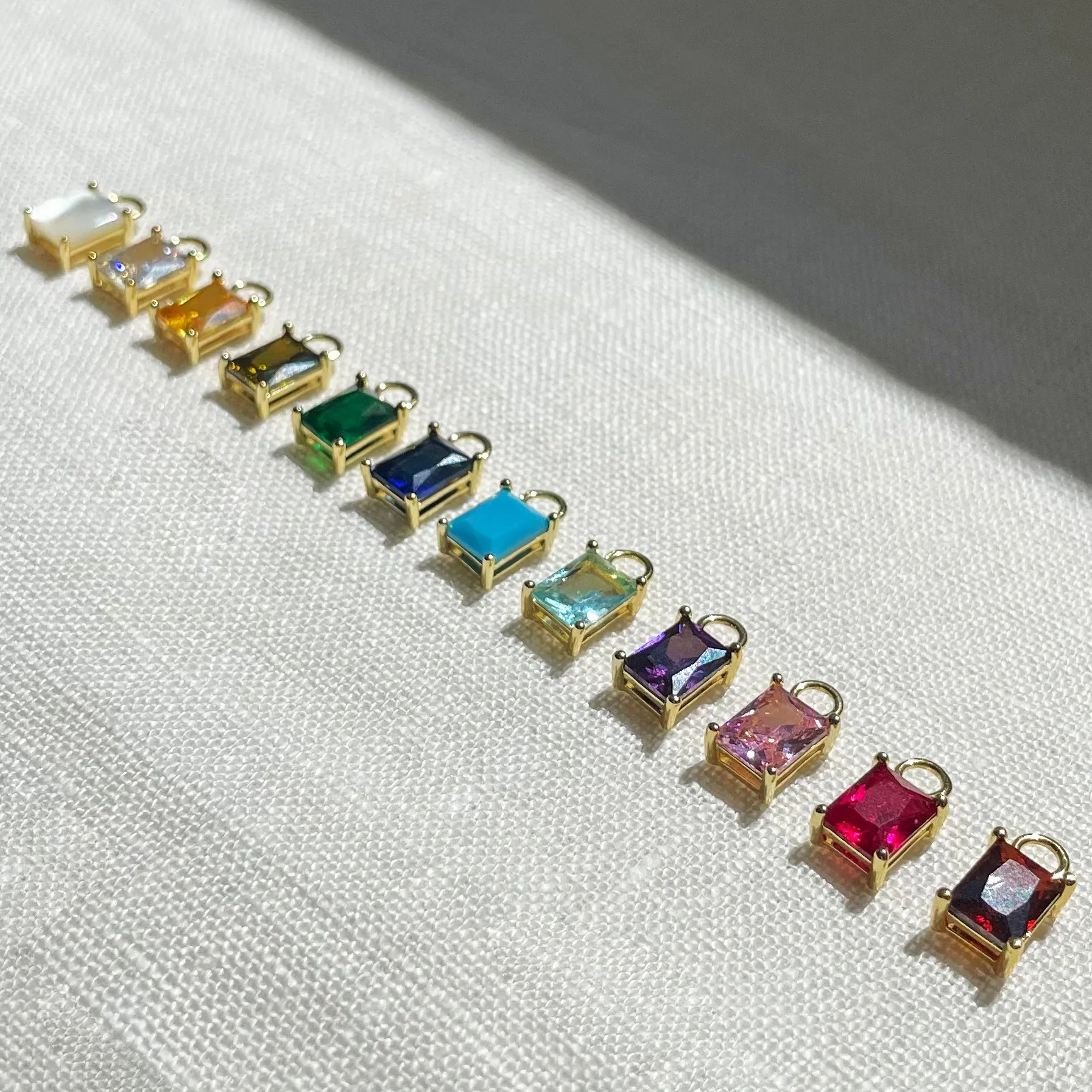 Birthstone Charm Necklace