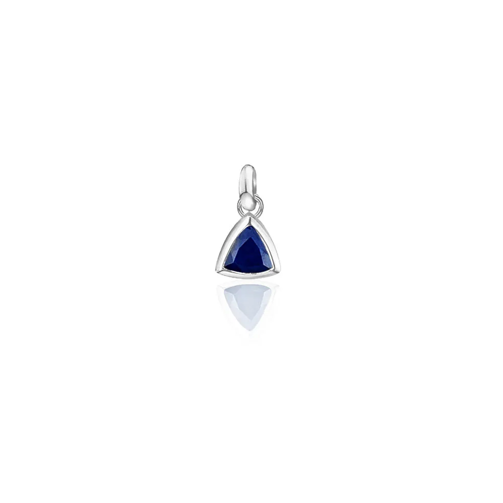 Birthstone Pendant - Silver