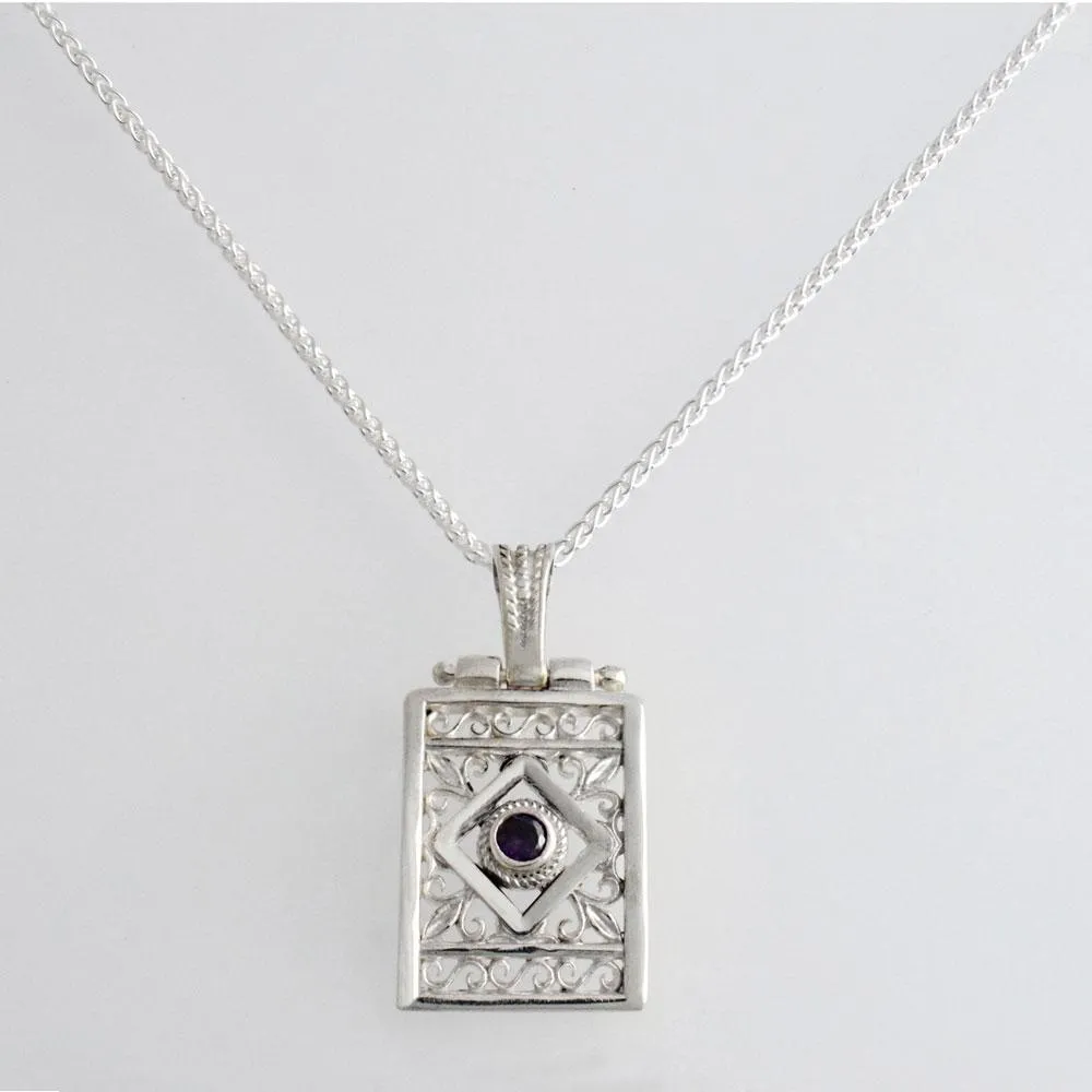 Byzantine pendant in Sterling silver (PE-82)