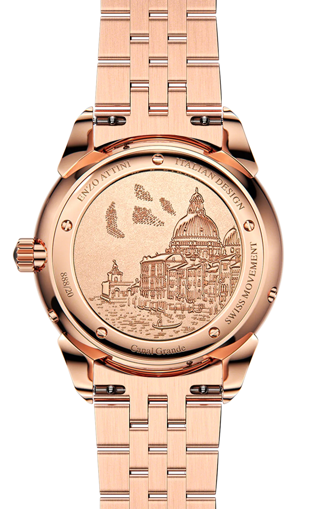 Canal Grande Venezia - President Bracelet / Swiss Movement.