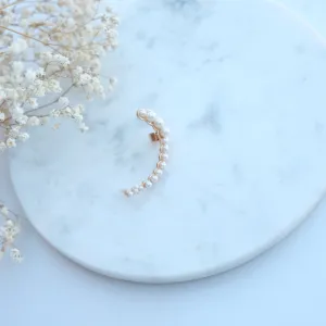 Cara Mini Pearl Ear Cuff