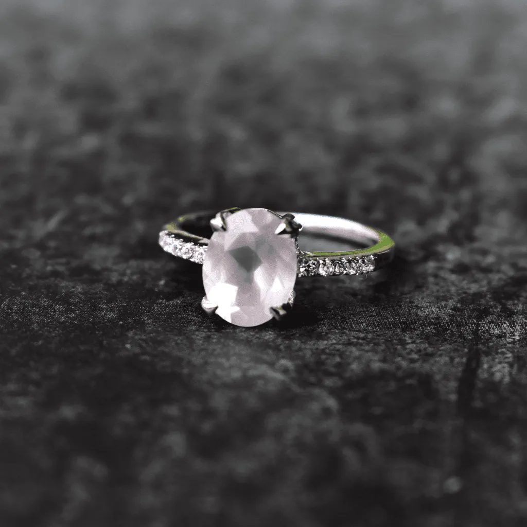 Empress - Rose Quartz Ring