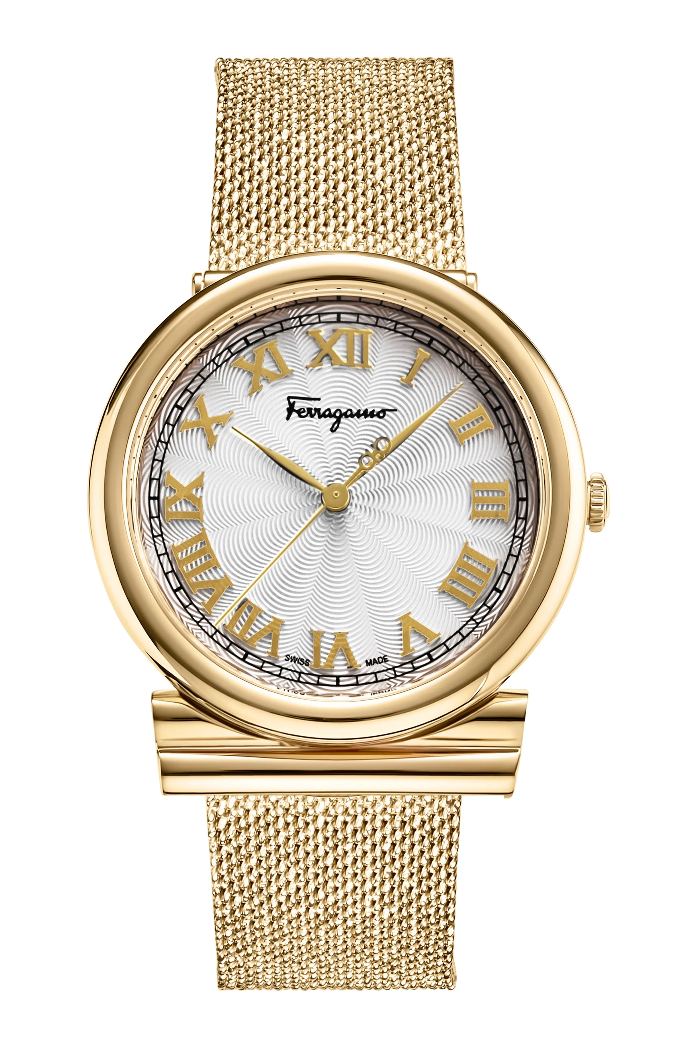 Ferragamo Women's SFUF00421 Gancino 34mm Quartz Watch