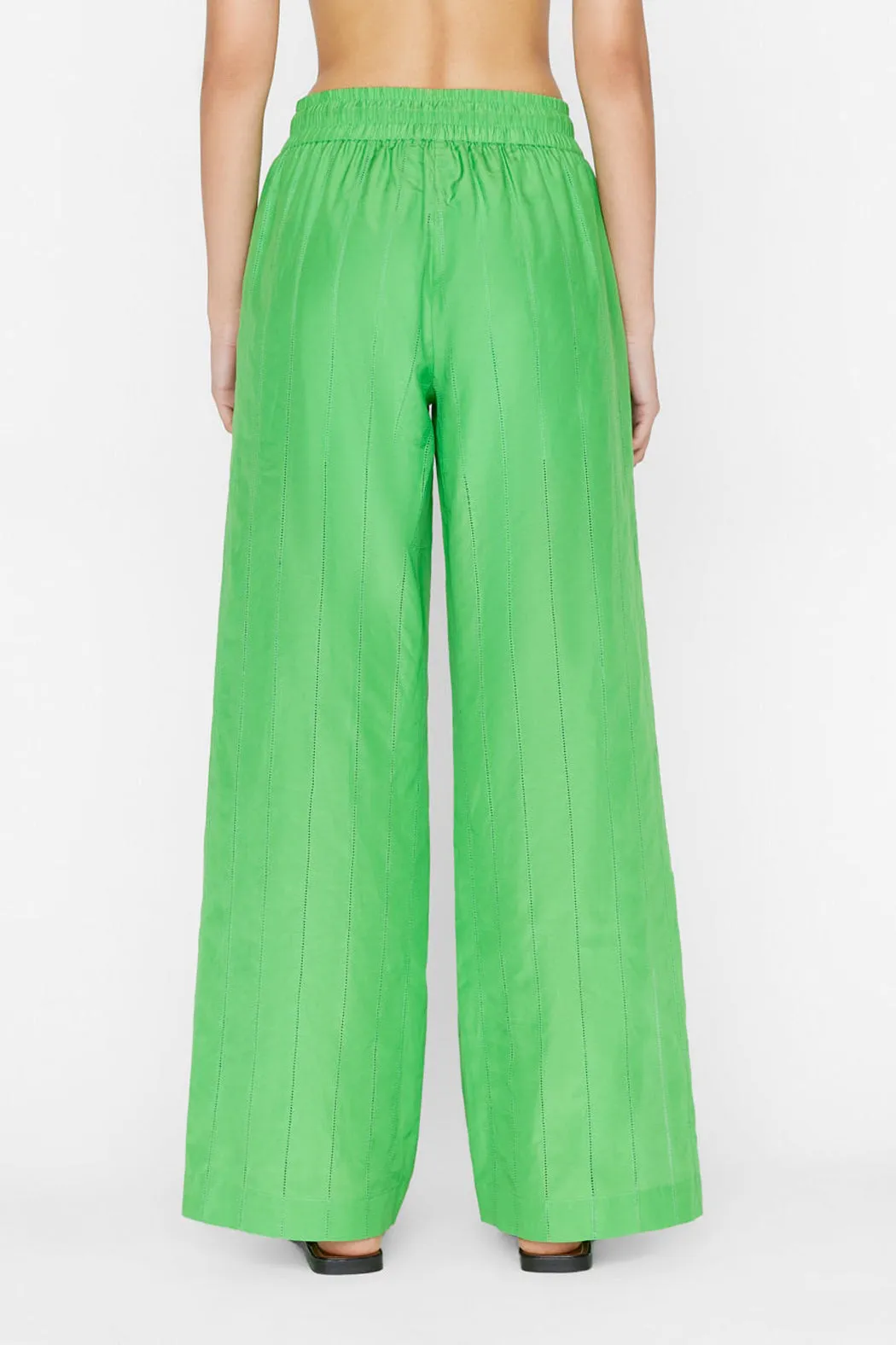 Frame - Drawstring Lounge Pant in Bright Peridot