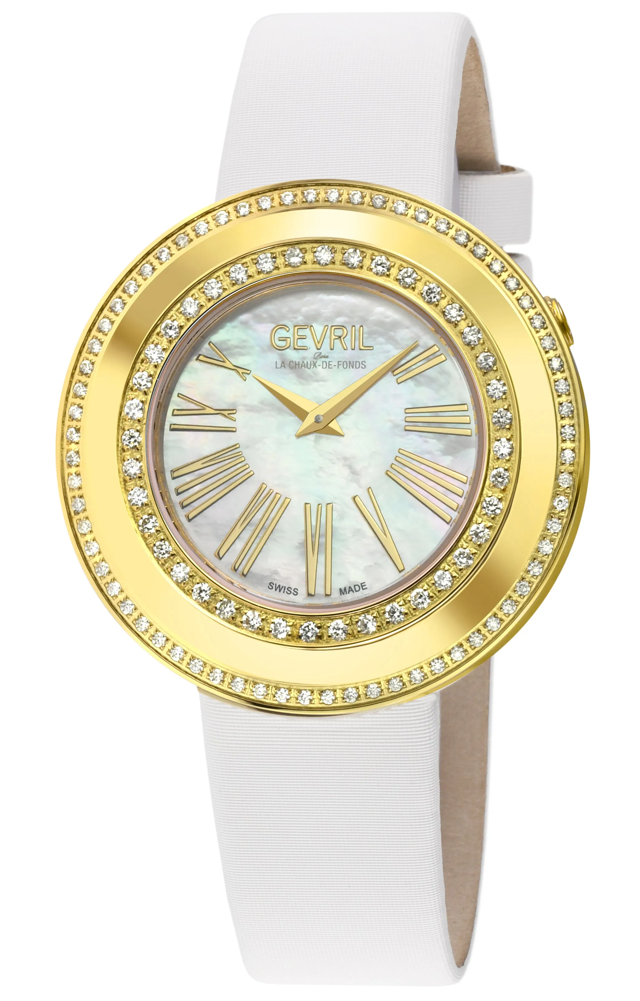 Gevril Women's Gandria 36mm Quartz Watch 12221