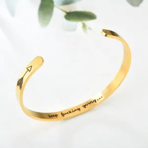 Gold Color Charms Bracelet Femme Stainless Steel Women Jewelry