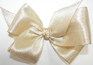 Gold Lame X-Large Hair Bow