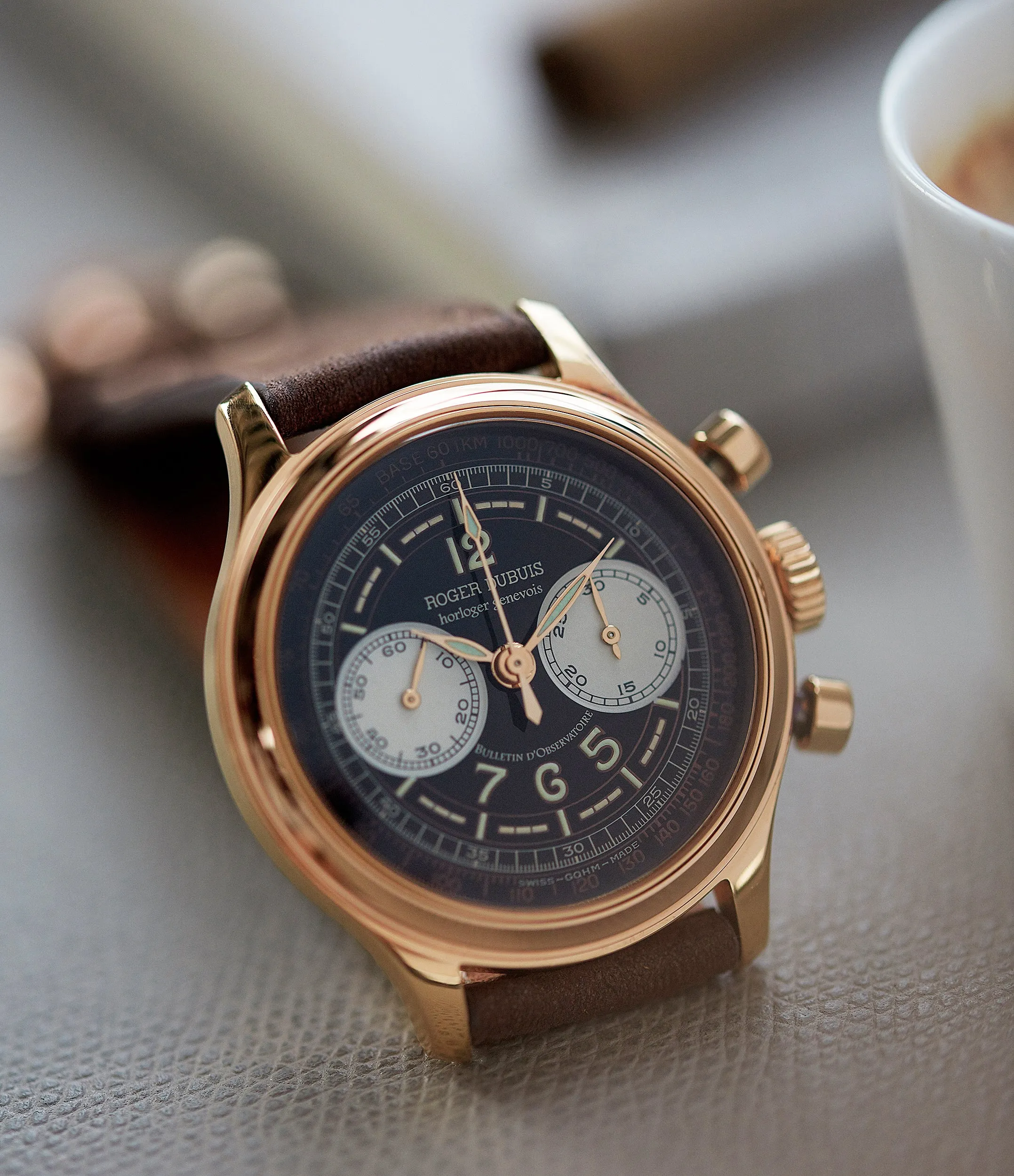 Hommage Chronograph H37 560 Series | Rose Gold