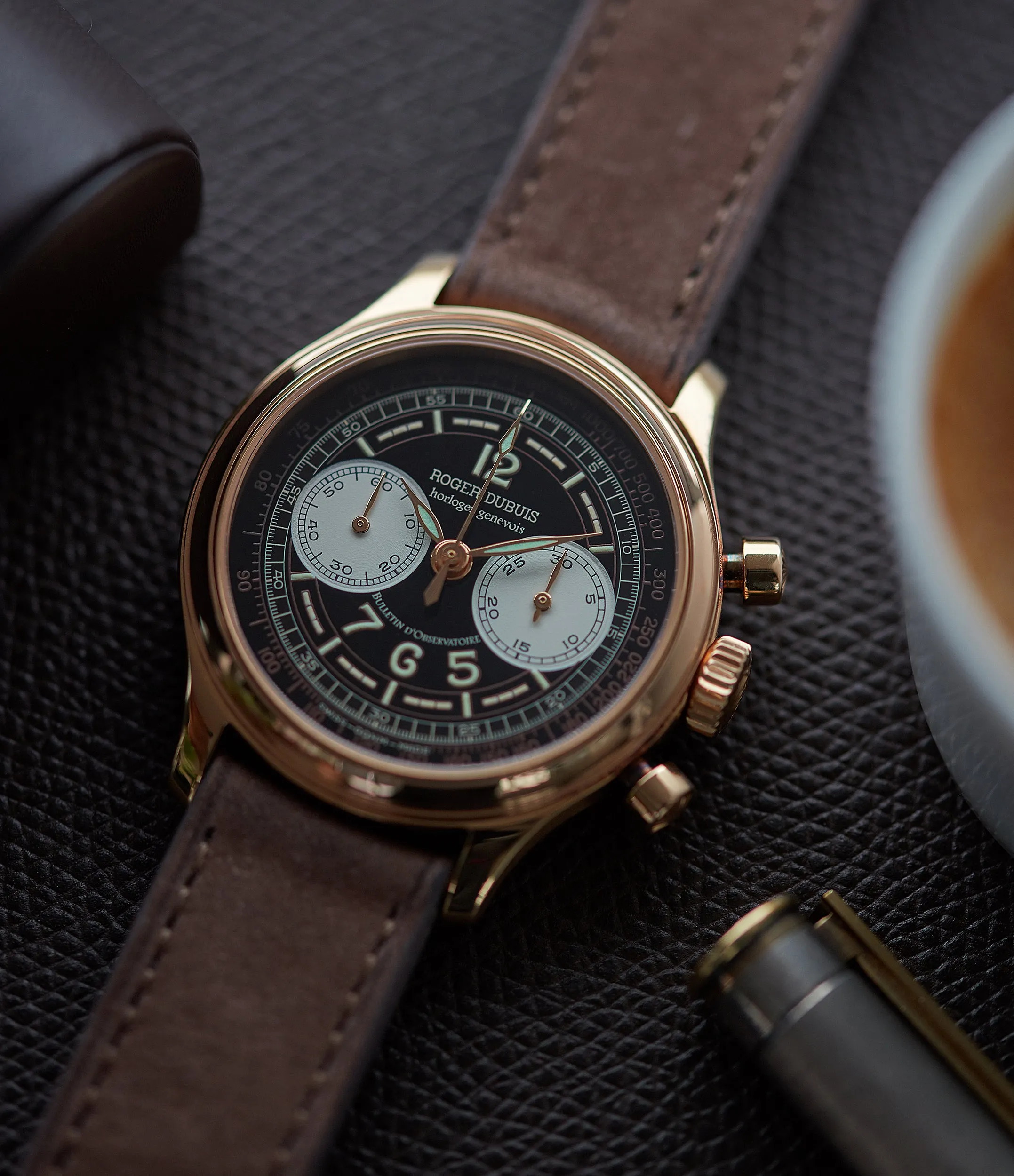 Hommage Chronograph H37 560 Series | Rose Gold