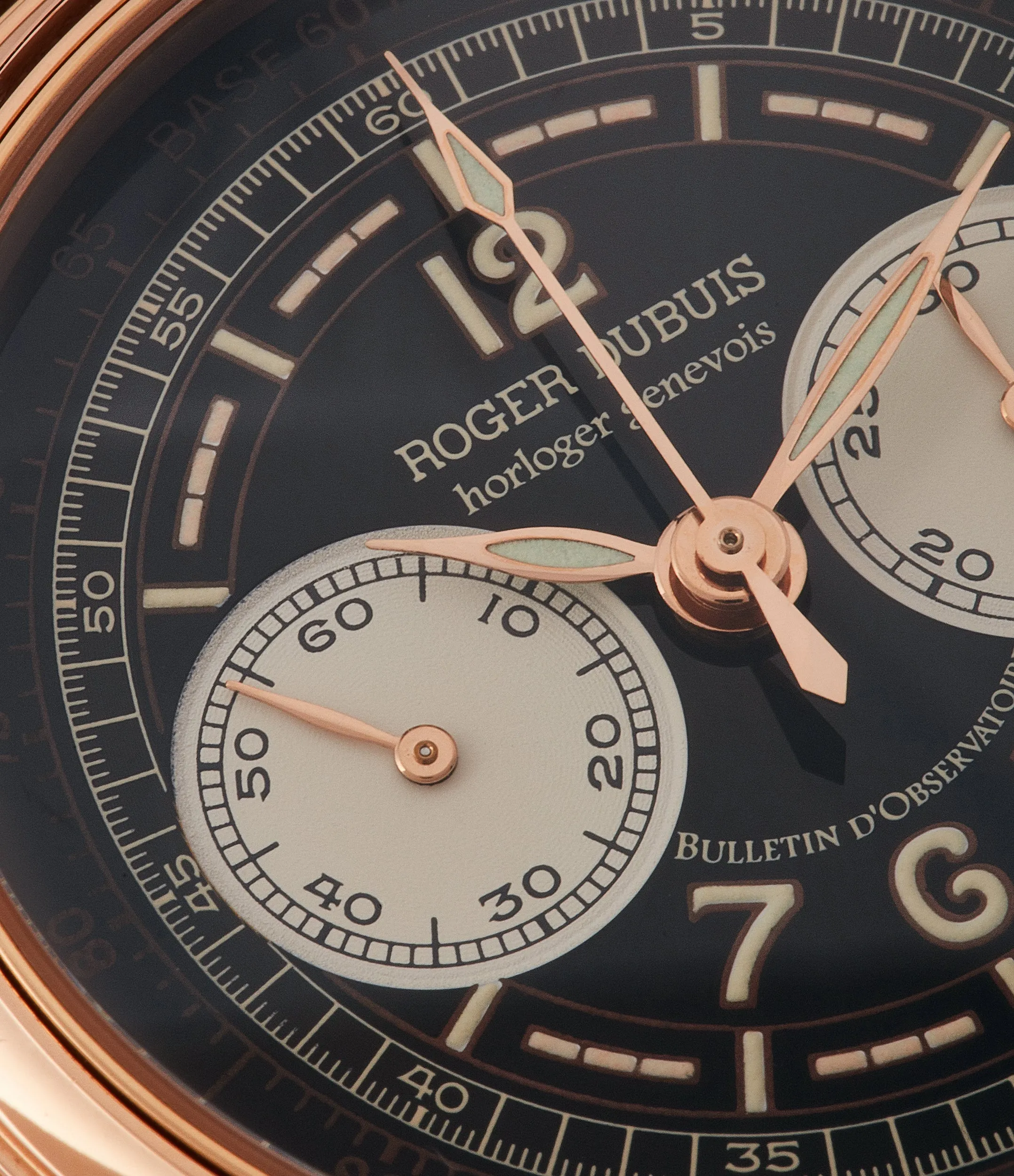 Hommage Chronograph H37 560 Series | Rose Gold