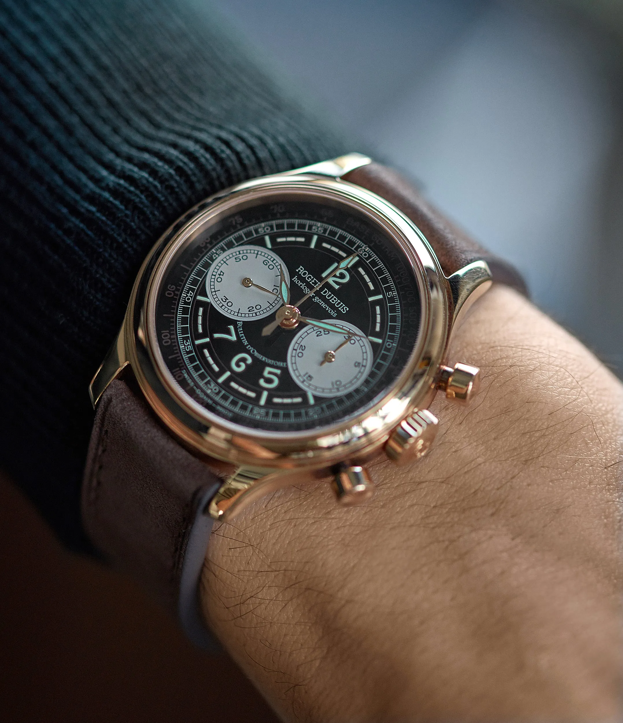 Hommage Chronograph H37 560 Series | Rose Gold