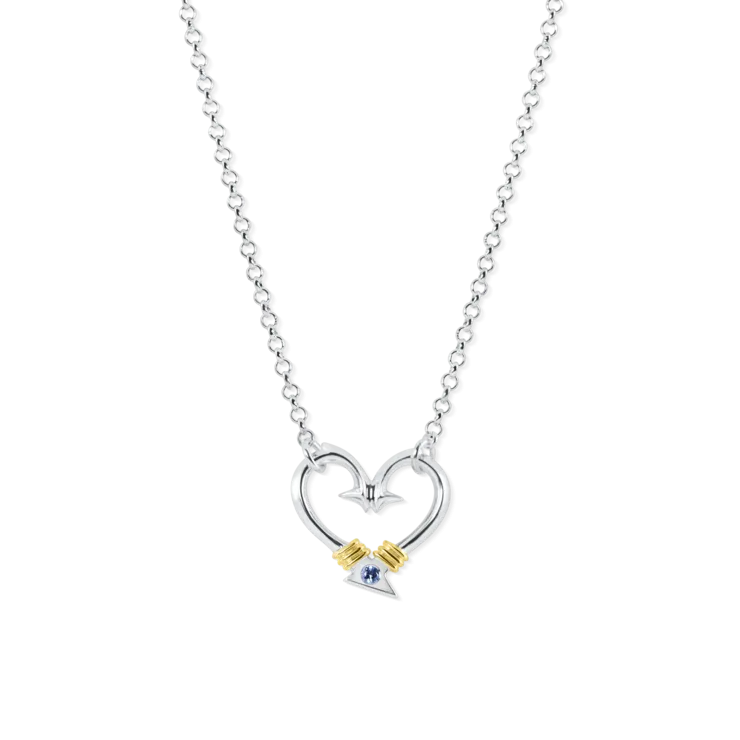 Hook Heart Necklace (Small)