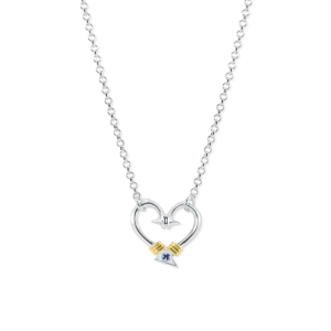 Hook Heart Necklace (Small)