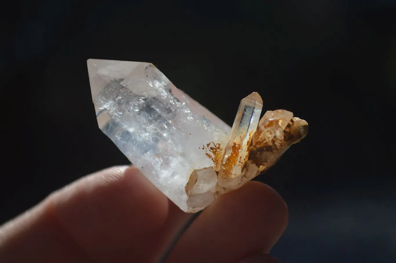 Natural Brandberg Clear Quartz Crystals With Hints Of Amethyst x 35 From Brandberg, Namibia