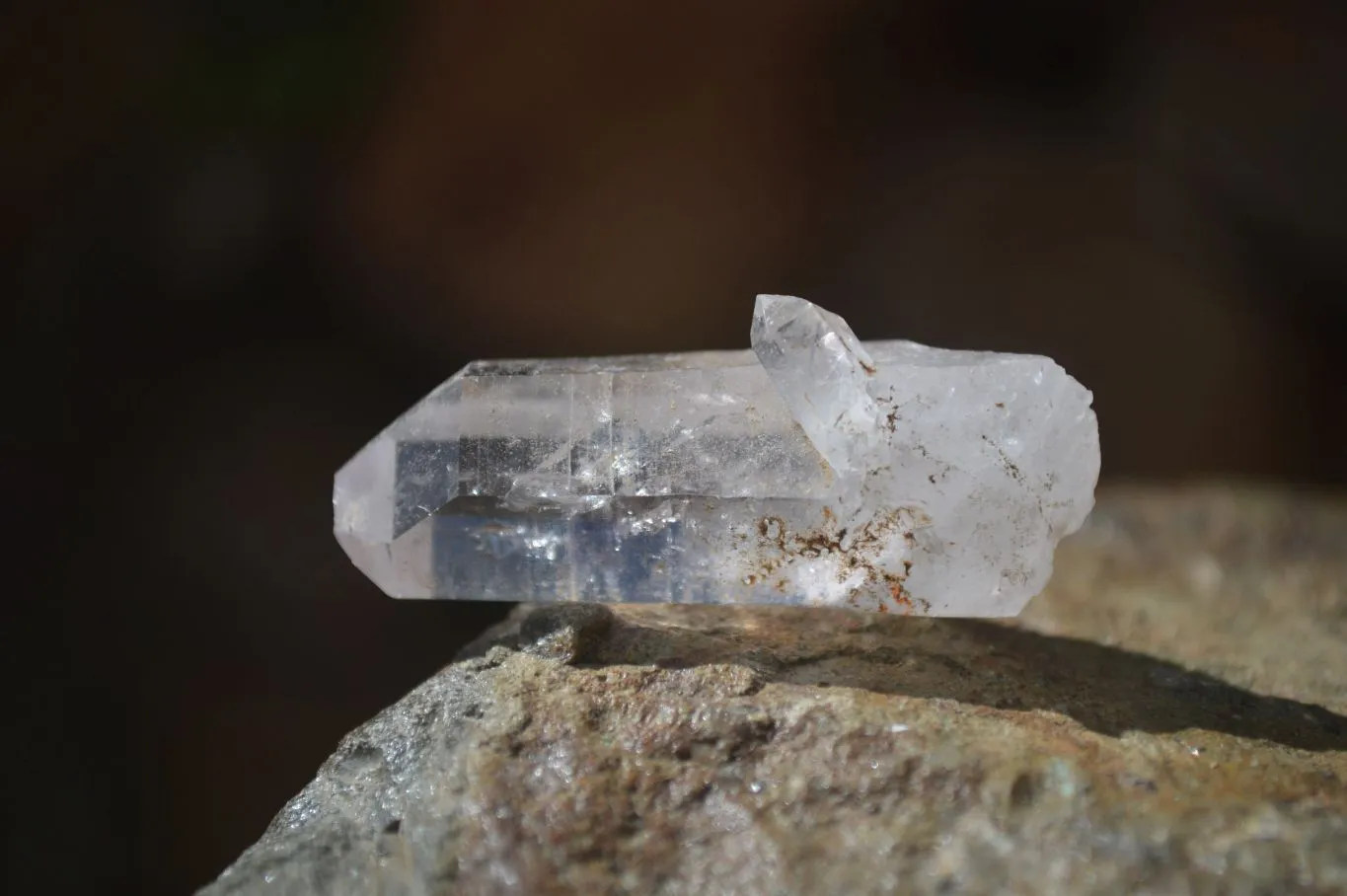 Natural Brandberg Clear Quartz Crystals With Hints Of Amethyst x 35 From Brandberg, Namibia