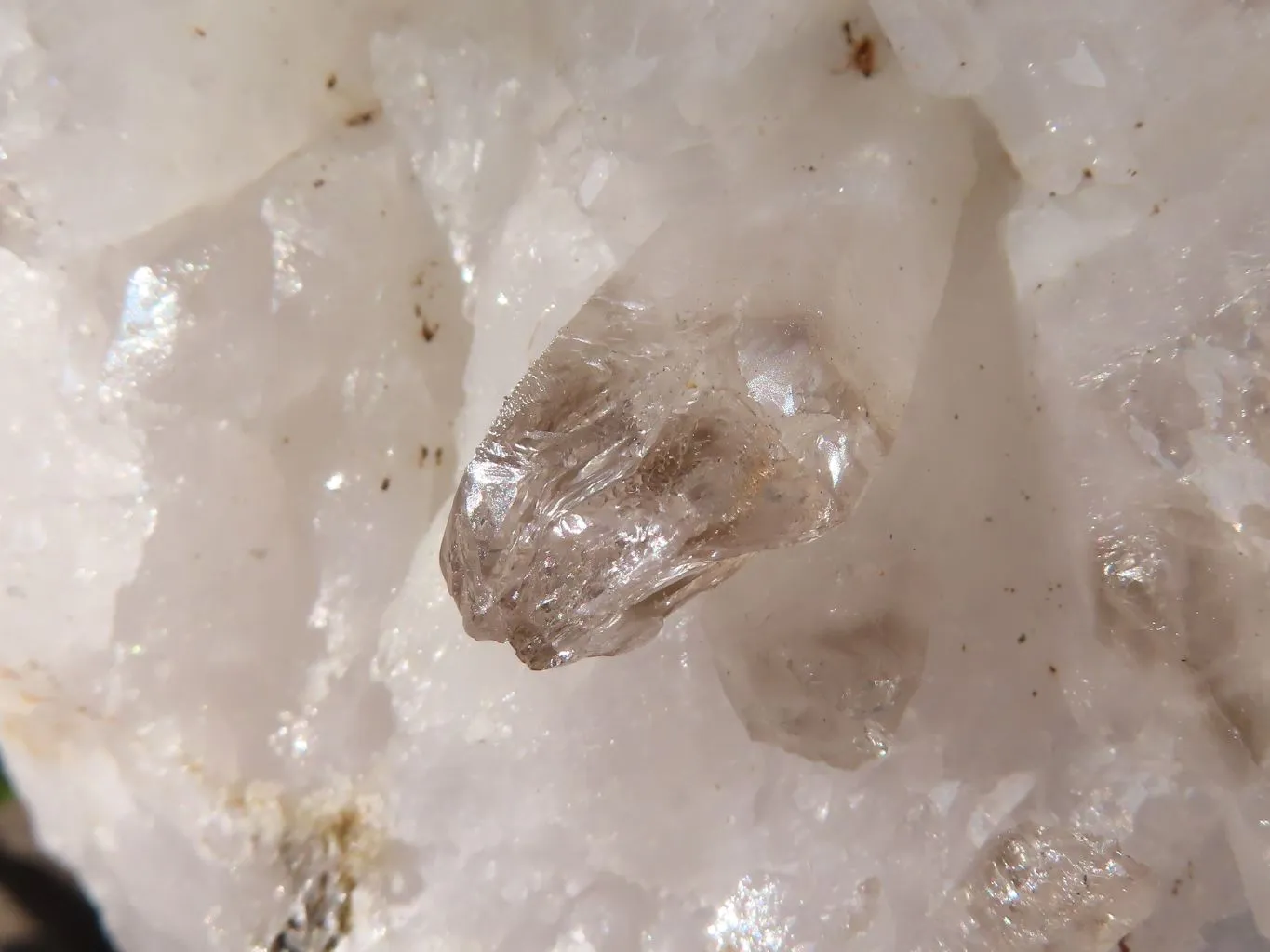 Natural Stunning Brandberg Quartz Matrix Specimens x 3 From Brandberg, Namibia