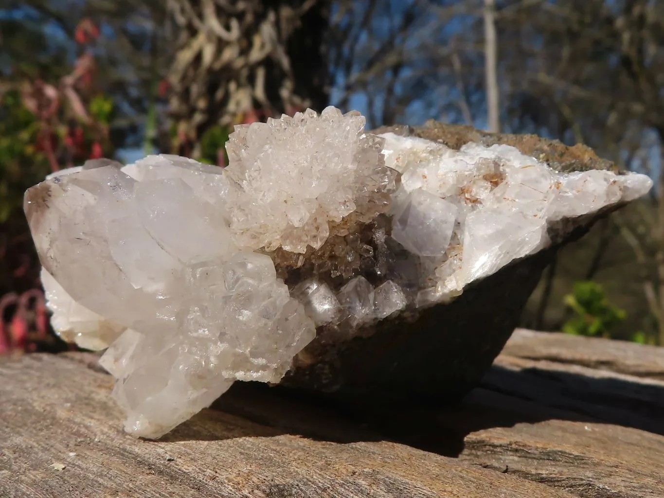 Natural Stunning Brandberg Quartz Matrix Specimens x 3 From Brandberg, Namibia