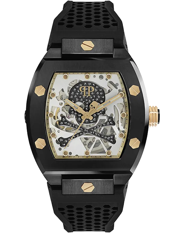 Philipp Plein - Automatic Skeleton Grey Dial 44mm Watch - PWBAA0521 - 788101