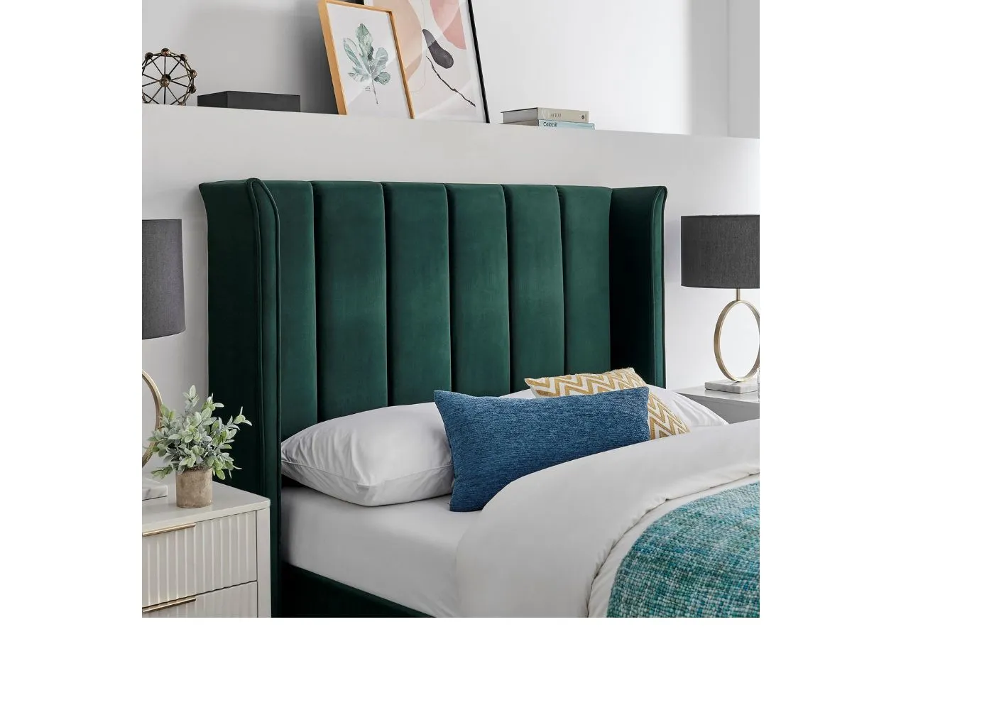 Polaris Emerald Bedframe Range by Limelight - Emerald Bedframe Collection