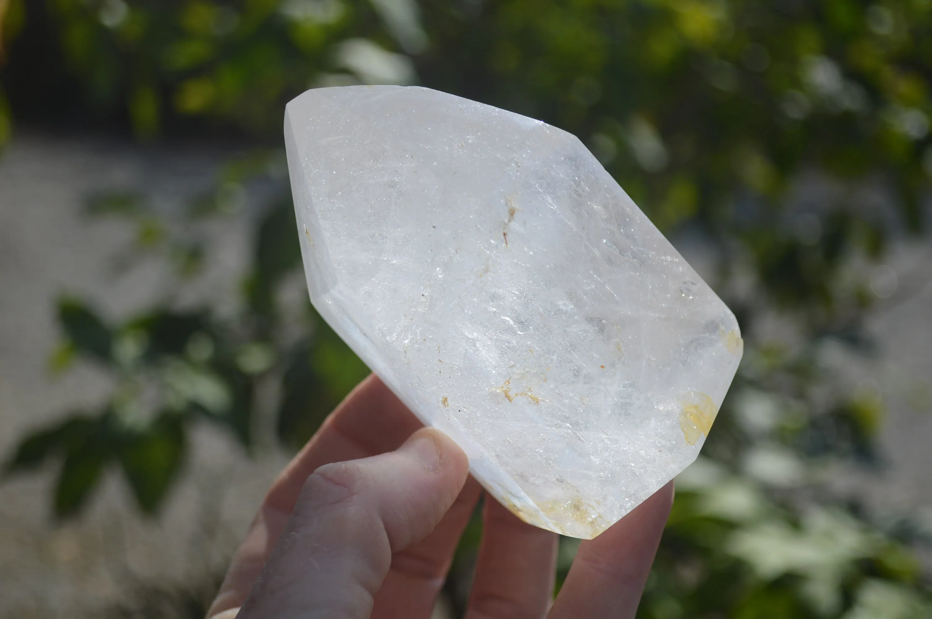 Polished Mixed Quartz Crystal Points x 3 From Madagascar