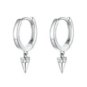 "Conical Hoop Rings" Earrings