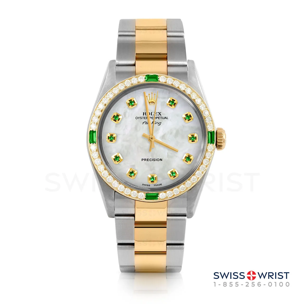 Rolex Air King 34mm | 5500-TT-WMOP-EMD-AM-4EMD-OYS