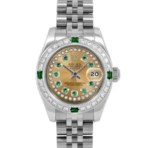 Rolex Datejust 26mm | 179174-CHM-STRE-4EMD-JBL