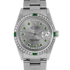 Rolex Datejust 36mm | 16234-SLT-STRE-4EMD-OYS