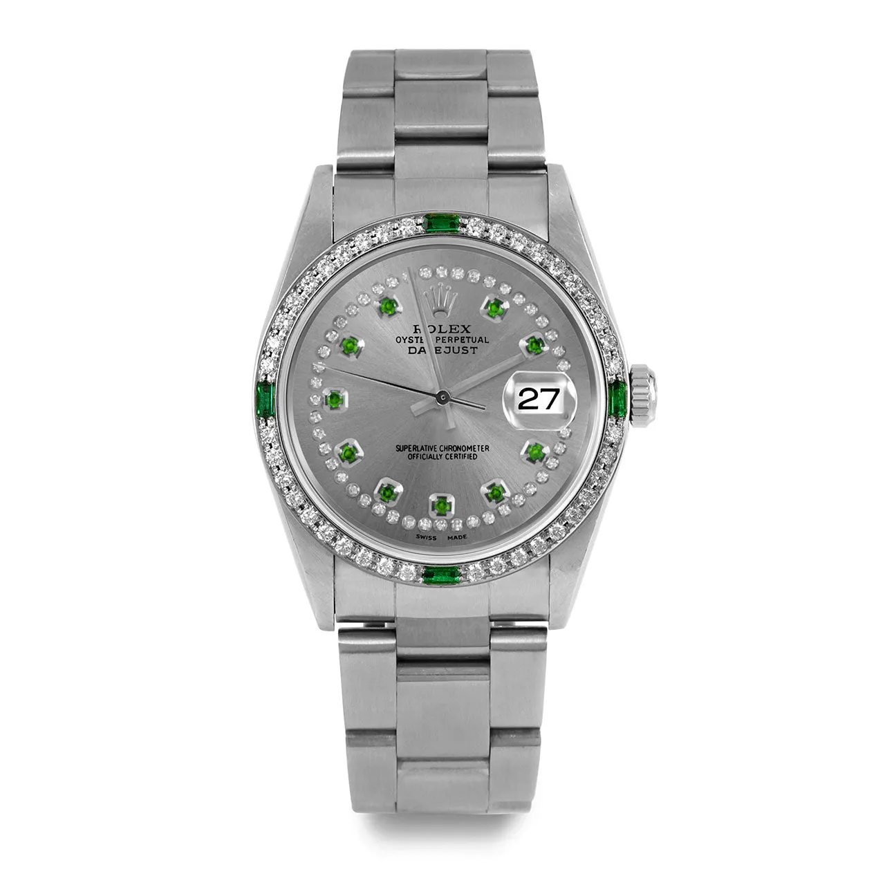 Rolex Datejust 36mm | 16234-SLT-STRE-4EMD-OYS