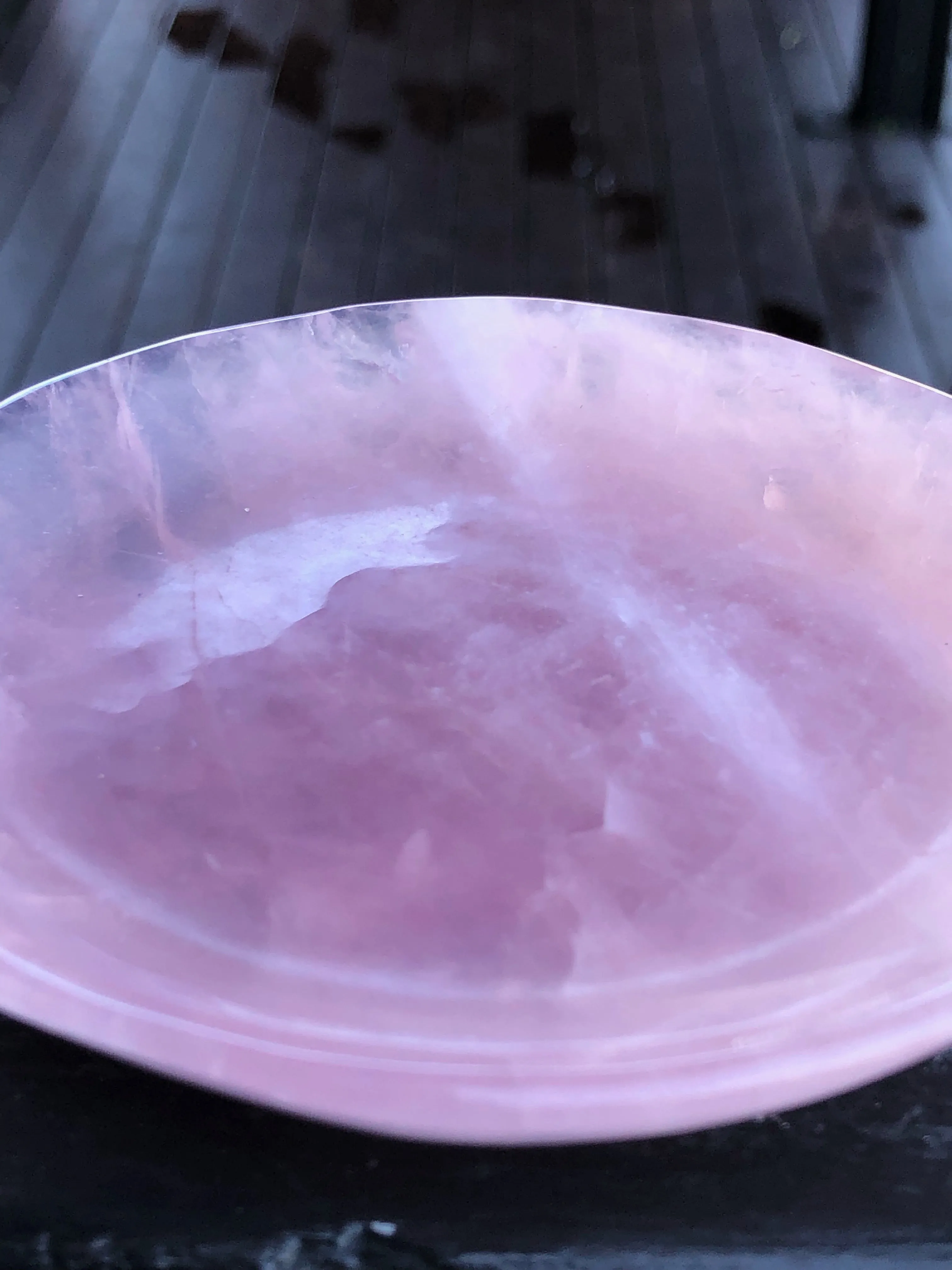 Rose Quartz Cup and Saucer Set [1k1052]