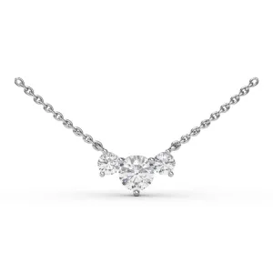 Trio Diamond Necklace