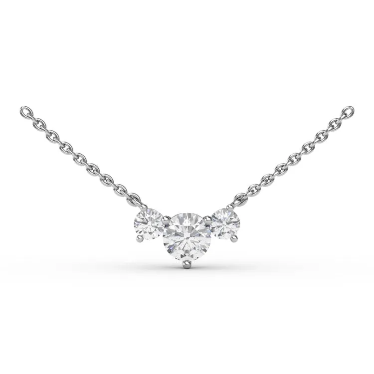 Trio Diamond Necklace